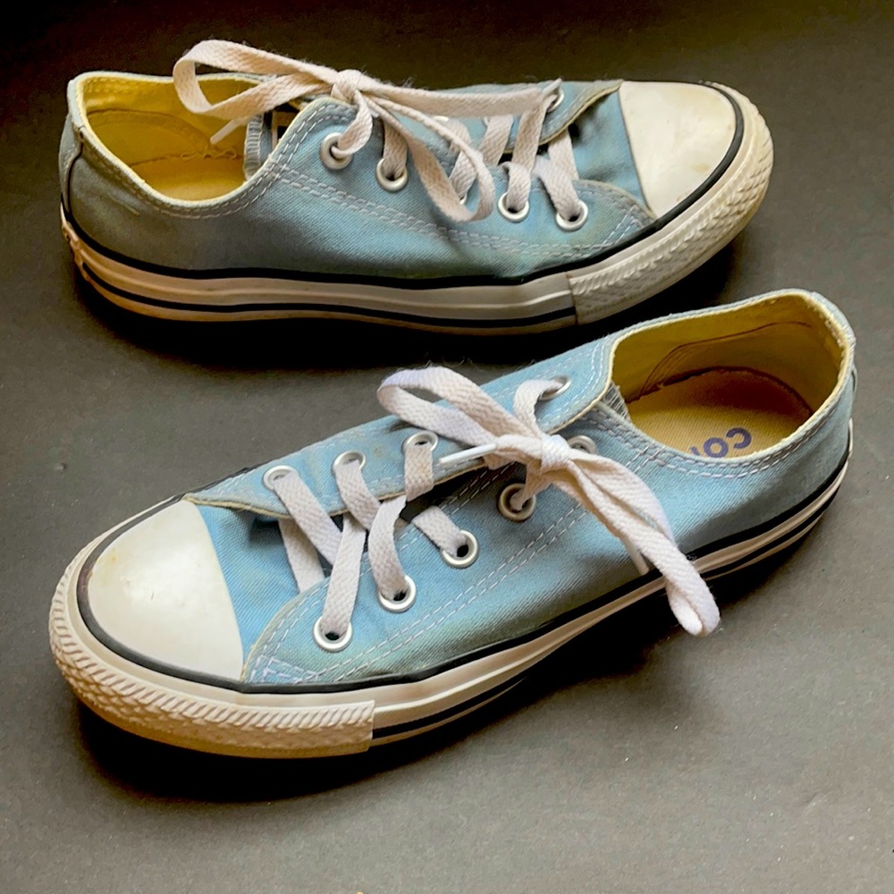 Converse Chuck Taylor All Star Low Top Sneakers Powder Blue - Picture 2 of 6